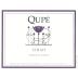 Qupe Central Coast Syrah 2012 Front Label