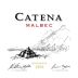 Catena Malbec 2012 Front Label
