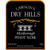 Lawson's Dry Hills Black Label Pinot Noir 2010 Front Label