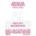 Hecht & Bannier Cotes de Provence Rose 2013 Front Label