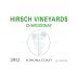 Hirsch Estate Chardonnay 2012 Front Label