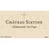 Chateau Sixtine Chateauneuf-du-Pape 2012 Front Label