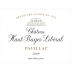 Chateau Haut-Bages Liberal 2009 Front Label