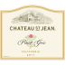 Chateau St. Jean California Pinot Gris 2011 Front Label