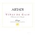 Artadi Vinas de Gain 2011 Front Label