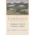 Lemelson Tikka's Run Pinot Gris 2013 Front Label