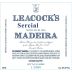 Leacock's Madeira Sercial Vintage 1969 Front Label