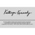 Kathryn Kennedy Santa Cruz Mountains Estate Cabernet Sauvignon 2005 Front Label