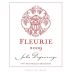 Domaine Jules Desjourneys Fleurie 2009 Front Label