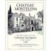 Chateau Montelena Estate Cabernet Sauvignon (slightly torn label) 1986 Front Label