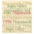 Dominus Napanook Vineyard 1996 Front Label