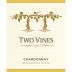 Two Vines Chardonnay 2012 Front Label