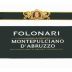 Folonari Montepulciano d'Abruzzo 2011 Front Label
