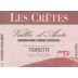 Les Cretes Aosta Valley Valle d'Aosta Torrette 2011 Front Label