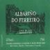 Do Ferreiro Albarino 2013 Front Label