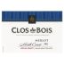 Clos du Bois California Merlot 2011 Front Label