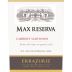 Errazuriz Max Reserva Cabernet Sauvignon 2012 Front Label