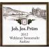 Joh. Jos. Prüm Wehlener Sonnenuhr Gold Cap Auslese Riesling (375ML half-bottle) 2012 Front Label