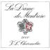 Chateau Montrose La Dame de Montrose 2000 Front Label