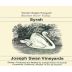Joseph Swan Trenton Estate Vineyard Syrah 2007 Front Label