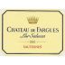 Chateau de Fargues Sauternes (375ML half-bottle) 2001 Front Label