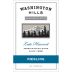 Washington Hills Late Harvest Riesling 2013 Front Label