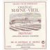 Chateau Mayne Vieil 2011 Front Label