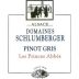 Domaines Schlumberger Les Princes Abbes Pinot Gris 2012 Front Label