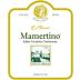 Lo Duca Emilia Tenuta Amalia Mamertino Chardonnay Frizzante 2014 Front Label