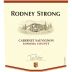 Rodney Strong Cabernet Sauvignon 2012 Front Label