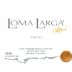 Loma Larga Vineyards Syrah 2010 Front Label