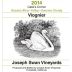 Joseph Swan Catie's Corner Viognier 2014 Front Label