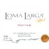 Loma Larga Vineyards Pinot Noir 2012 Front Label
