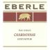 Eberle Chardonnay 2013 Front Label