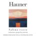 Hauner Salina Rosso 2012 Front Label