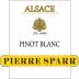Pierre Sparr Pinot Blanc 2012 Front Label