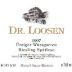 Dr. Loosen Urziger Wurzgarten Riesling Spatlese 1997 Front Label