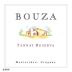 Bouza Tannat Reserva 2012 Front Label