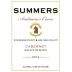 Summers Estate Andriana's Cuvee Cabernet Sauvignon 2012 Front Label