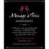 Menage a Trois Midnight Dark Red Blend 2012 Front Label