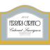 Ferrari-Carano Cabernet Sauvignon 2012 Front Label