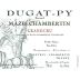 Dugat-Py Mazis Chambertin 2010 Front Label