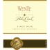 Wente Reliz Creek Pinot Noir 2010 Front Label