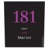 Noble Vines 181 Lodi Merlot 2007 Front Label