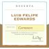 Luis Felipe Edwards Reserva Carmenere 2014 Front Label