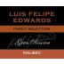 Luis Felipe Edwards Family Selection Gran Reserva Malbec 2008 Front Label