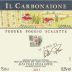 Poggio Scalette Il Carbonaione 2011 Front Label