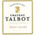 Chateau Talbot 2005 Front Label