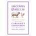Lucinda & Millie Organic Cabernet Sauvignon 2013 Front Label