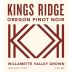 Kings Ridge Pinot Noir 2013 Front Label